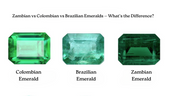 Difference Between Colombian, Zambian, and Brazilian Emeralds