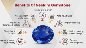 Astrological Benefits Of Wearing Neelam Gemstone - Pramogh