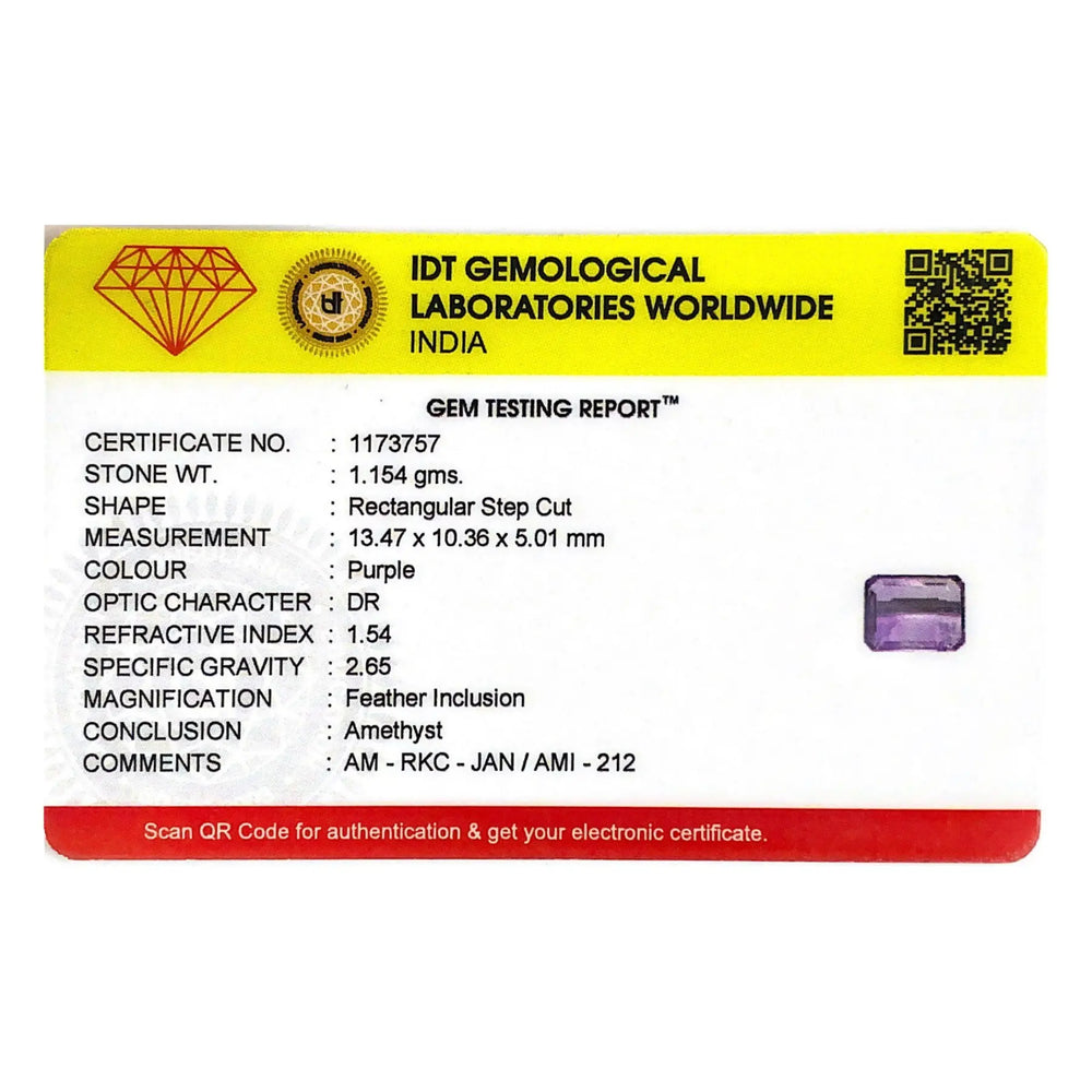 Amethyst - 5.77 Carat - Pramogh