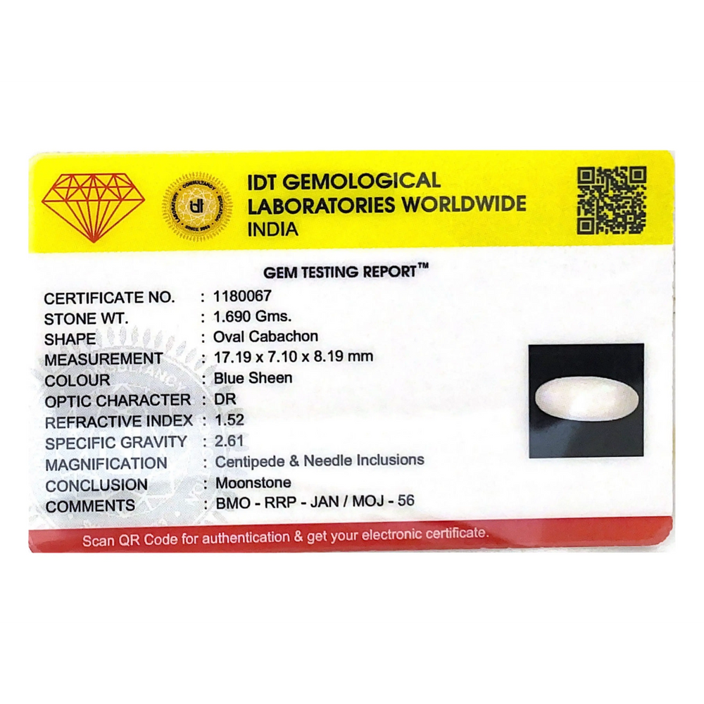 Blue Moonstone - 8.45 Carat - Pramogh
