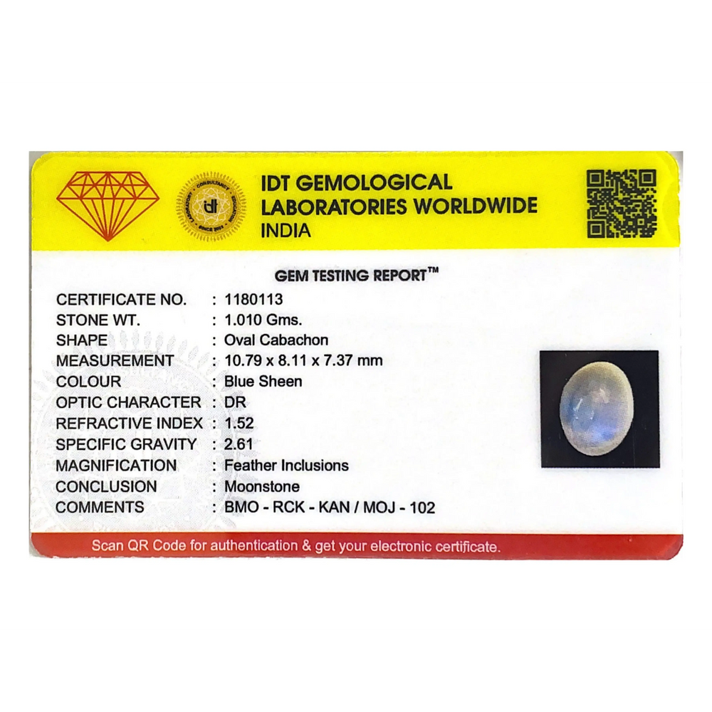 Blue Moonstone - 5.05 Carat - Pramogh
