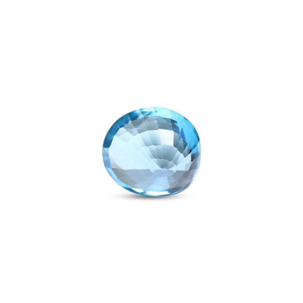 Blue Zircon - 7.85 Carat