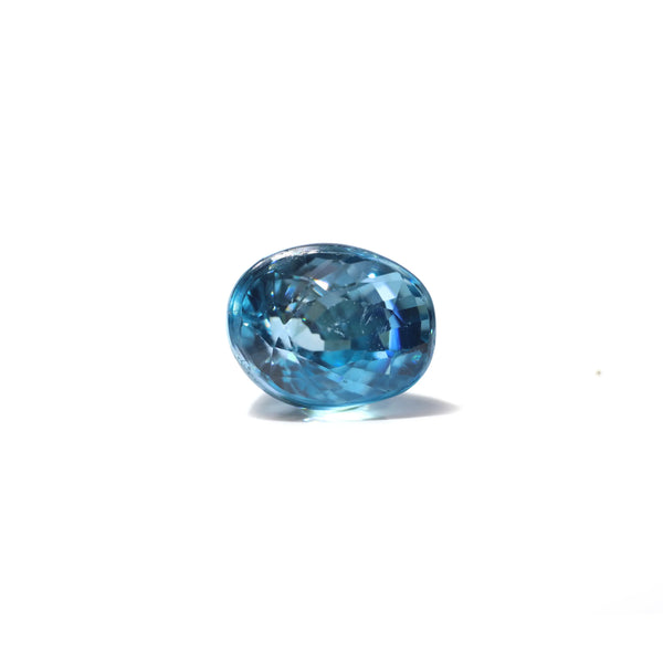 Blue Zircon - 7.05 Carat - Pramogh
