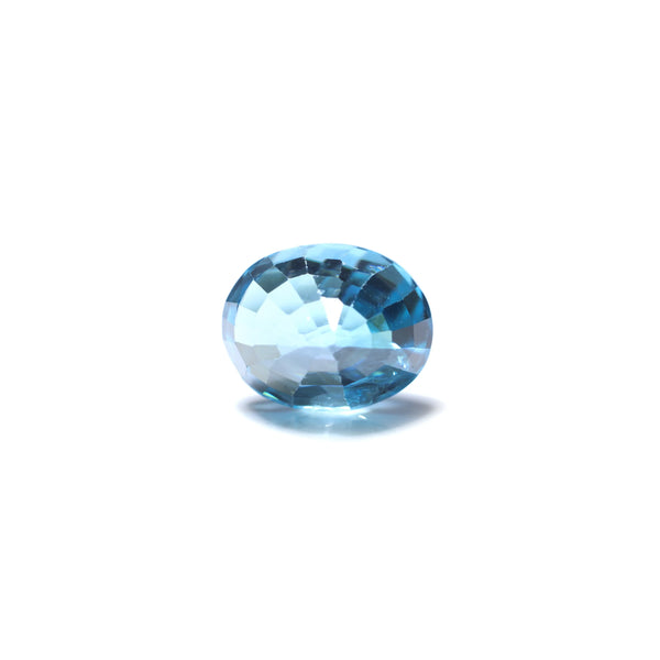 Blue Zircon - 8.1 Carat