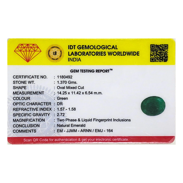 Emerald - 6.85 Carat - Pramogh