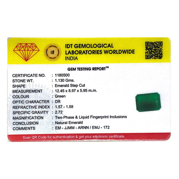Emerald - 5.65 Carat - Pramogh