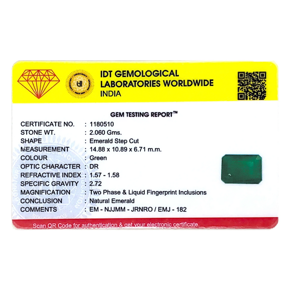 Emerald - 10.3 Carat - Pramogh