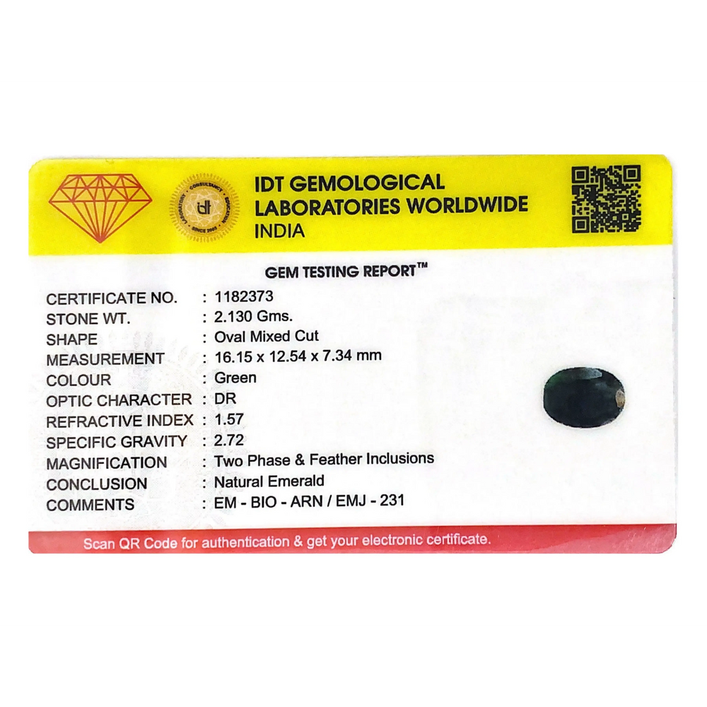 Emerald - 10.65 Carat - Pramogh