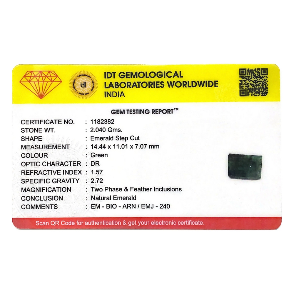 Emerald - 10.2 Carat - Pramogh