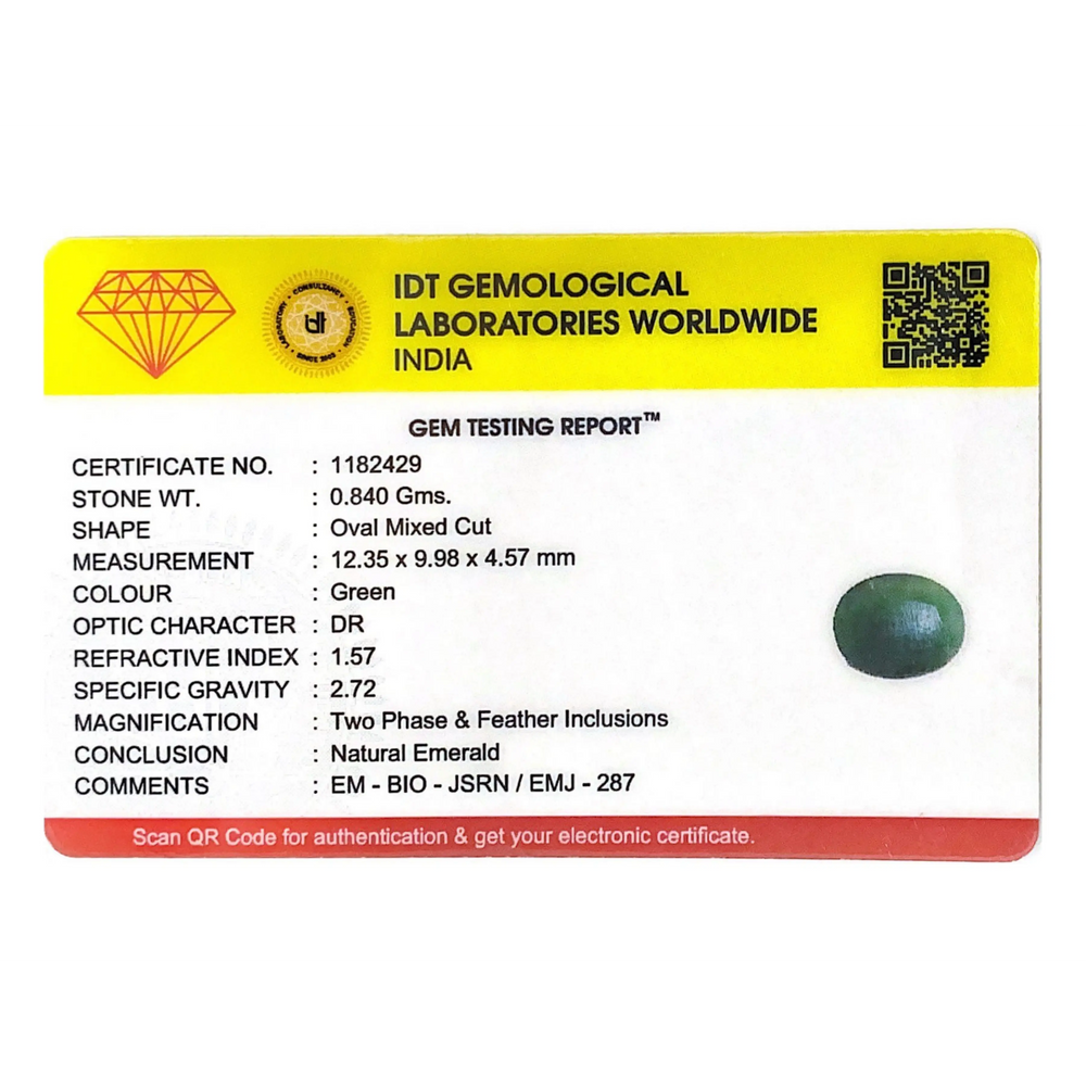 Emerald - 4.2 Carat - Pramogh