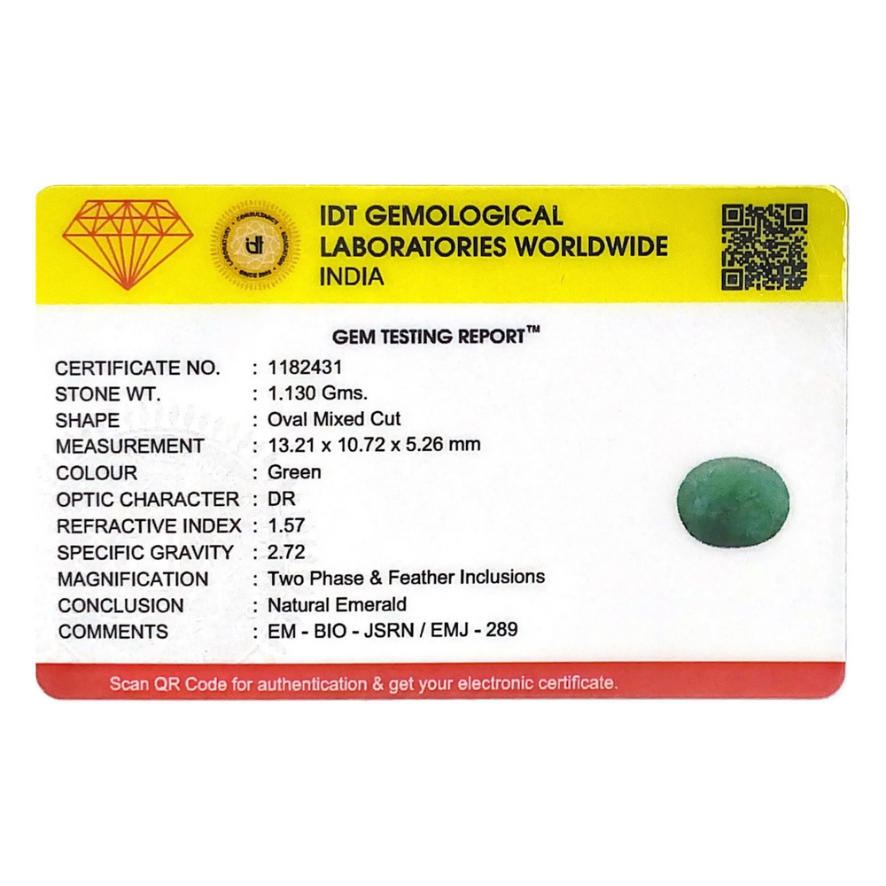 Emerald - 5.65 Carat - Pramogh