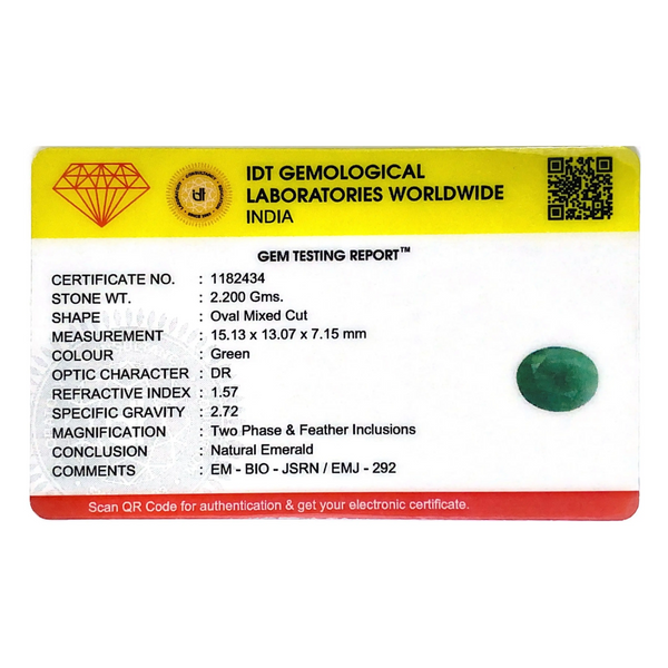 Emerald - 11 Carat - Pramogh