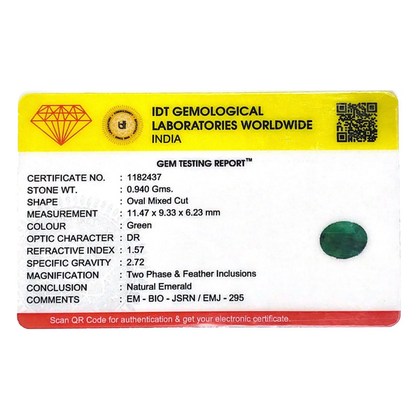 Emerald - 4.7 Carat - Pramogh