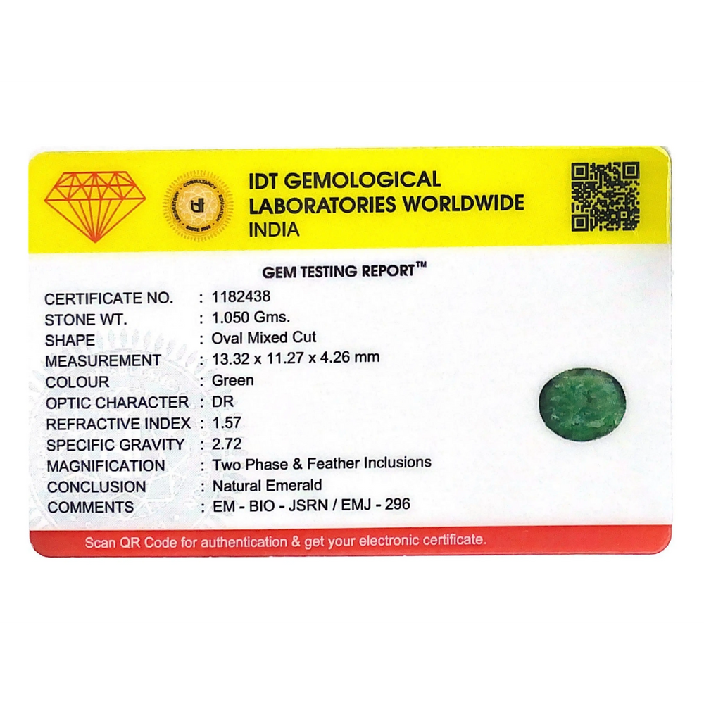 Emerald - 5.25 Carat - Pramogh