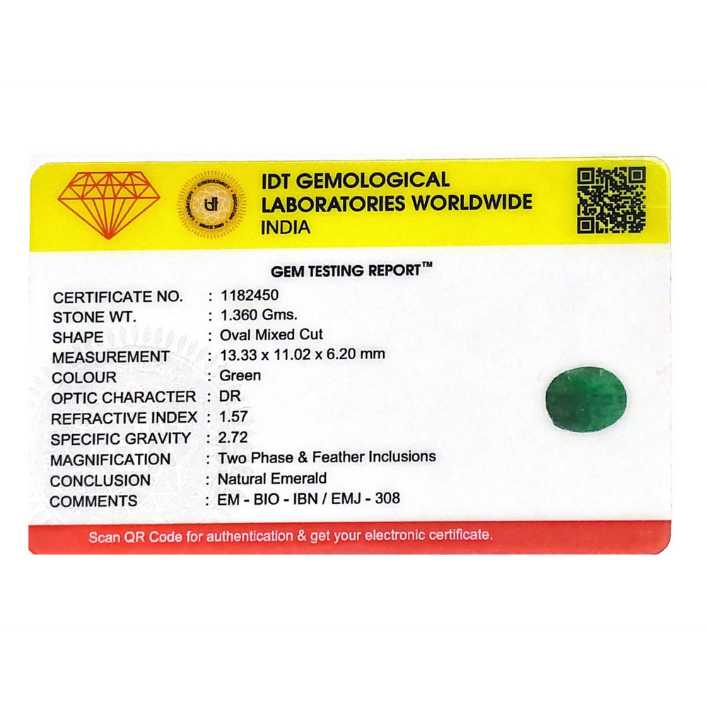 Emerald - 6.8 Carat - Pramogh