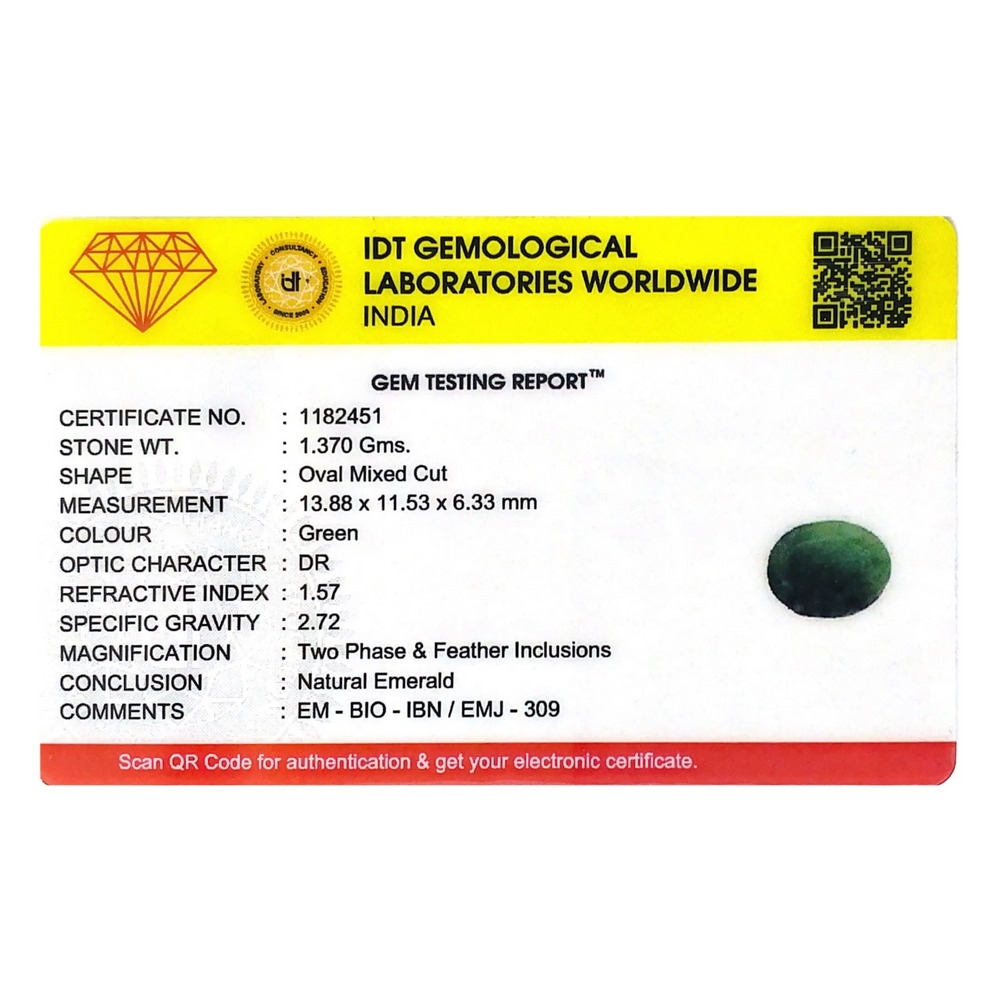 Emerald - 6.85 Carat - Pramogh