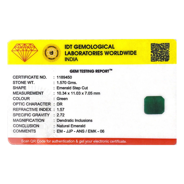 Emerald - 7.85 Carat