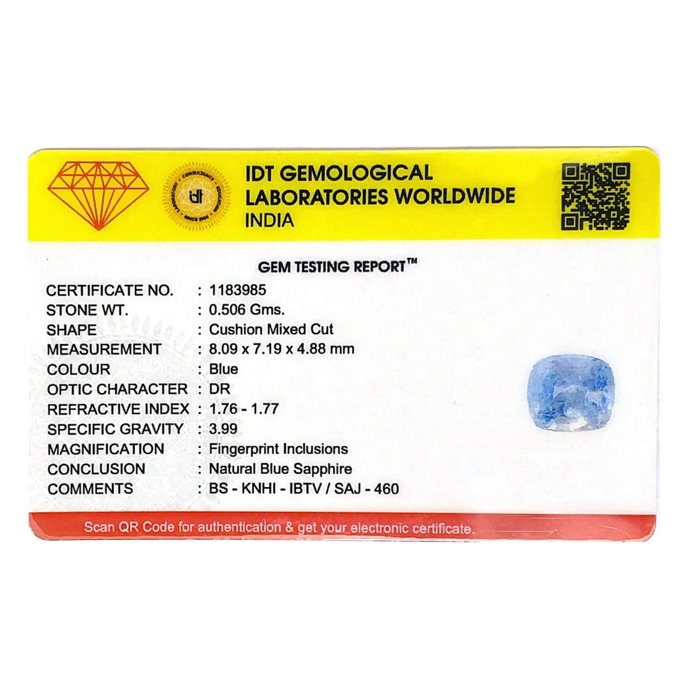 Blue Sapphire - 2.53 Carat