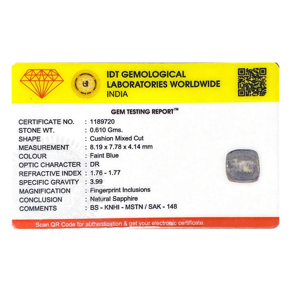 Blue Sapphire - 3.05 Carat