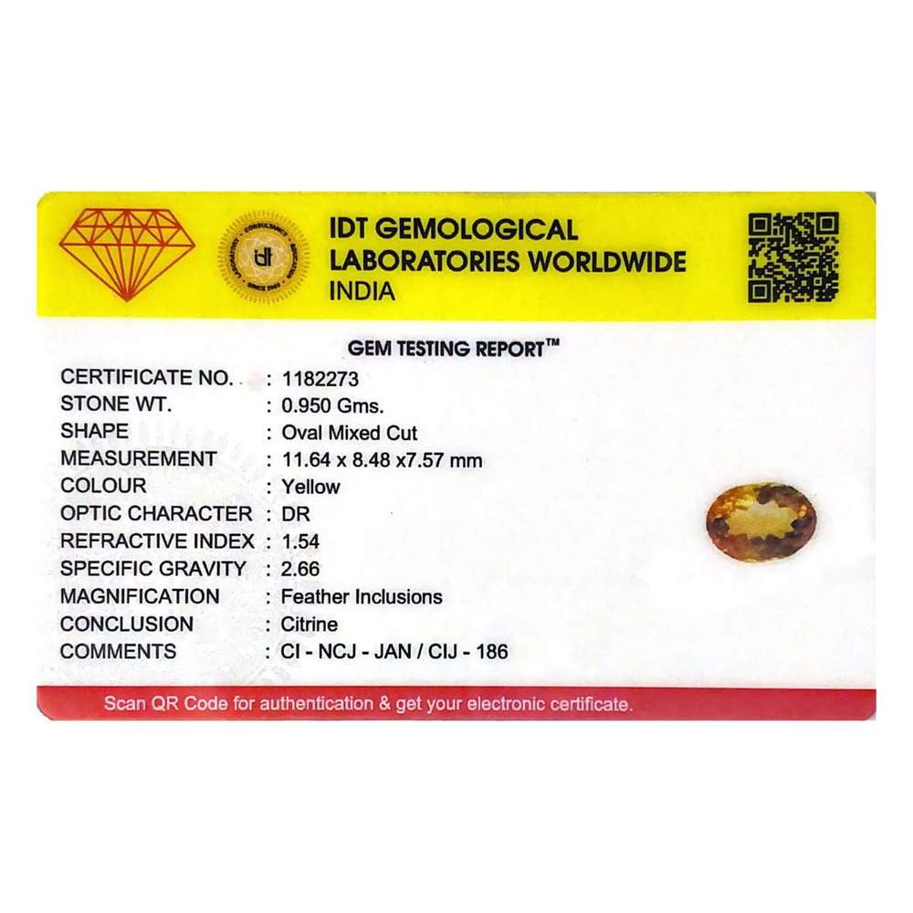 Citrine - 4.75 Carat - Pramogh