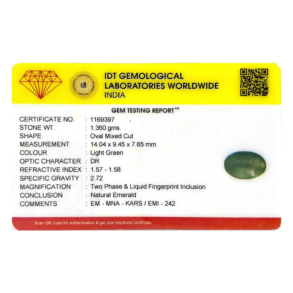 Colombian Emerald - 6.8 Carat - Pramogh