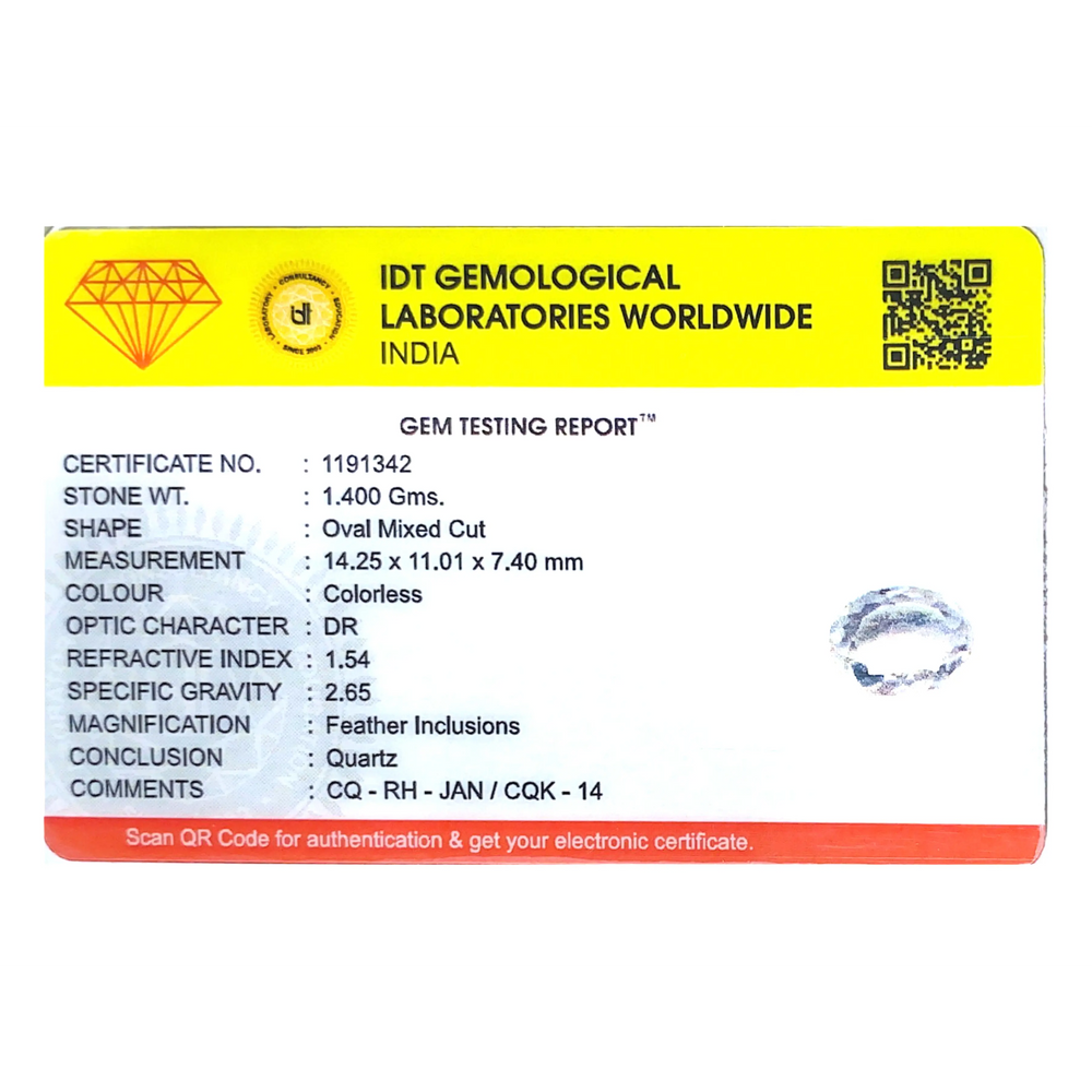 Crystal Quartz - 7 Carat