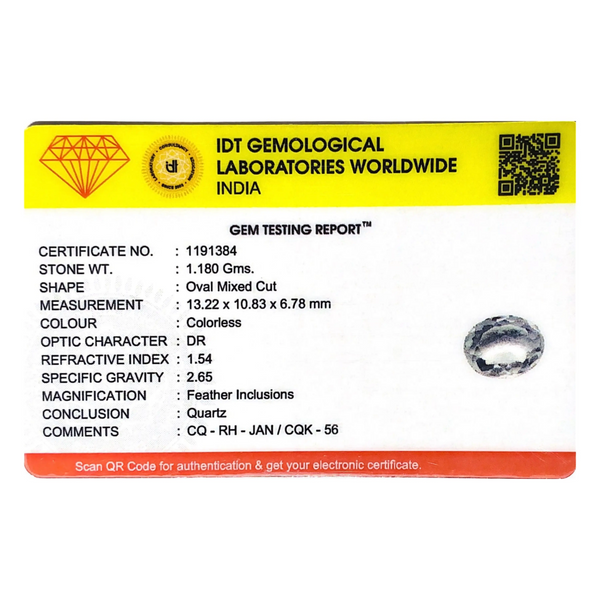 Crystal Quartz - 5.9 Carat