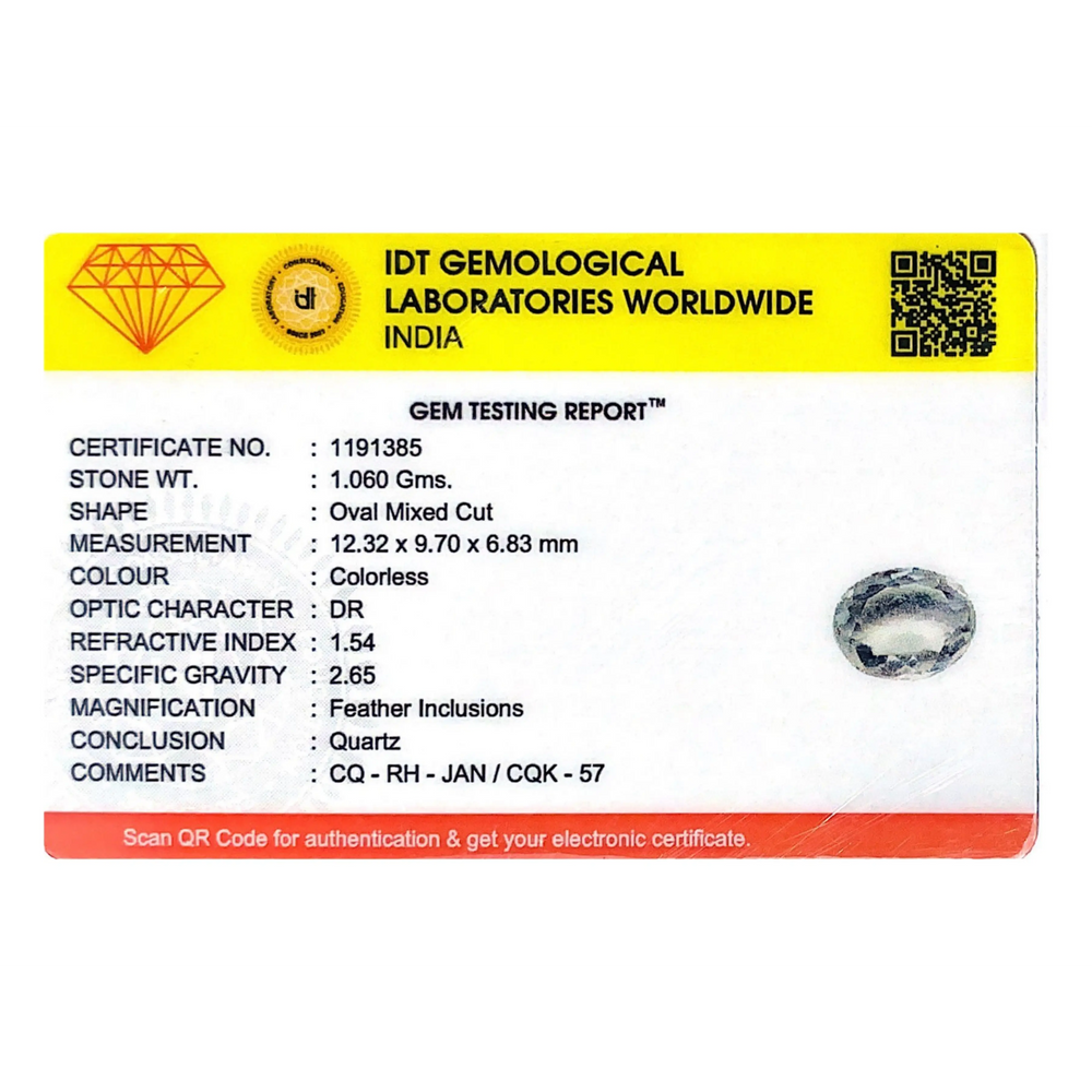 Crystal Quartz - 5.3 Carat