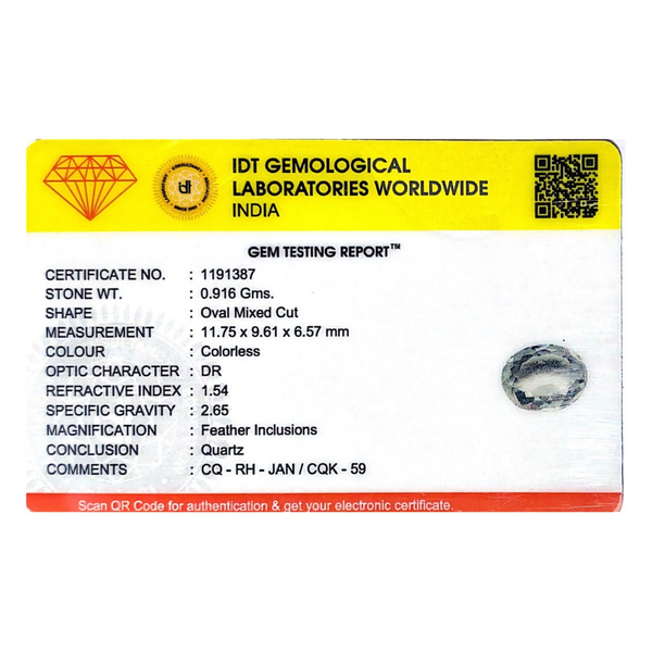 Crystal Quartz - 4.58 Carat