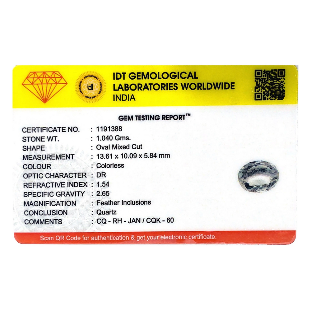 Crystal Quartz - 5.2 Carat