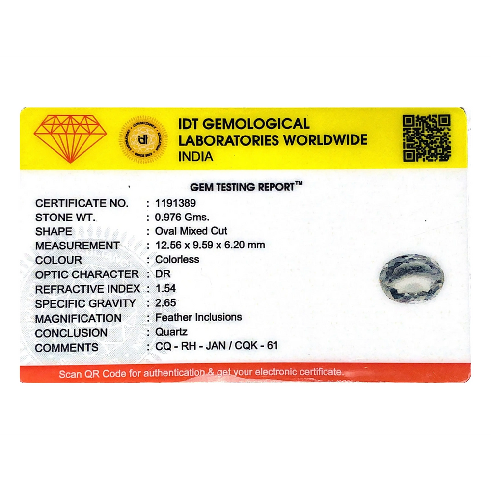 Crystal Quartz - 4.88 Carat