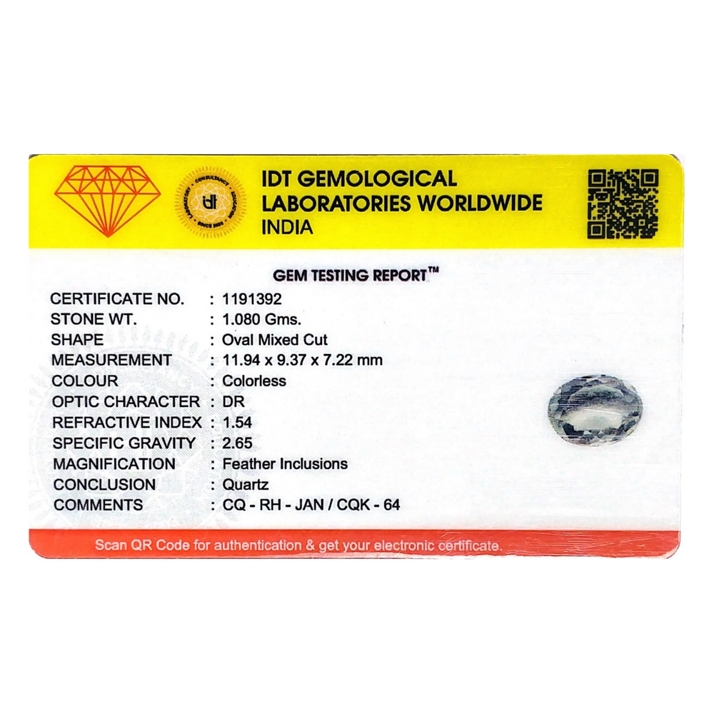 Crystal Quartz - 5.4 Carat