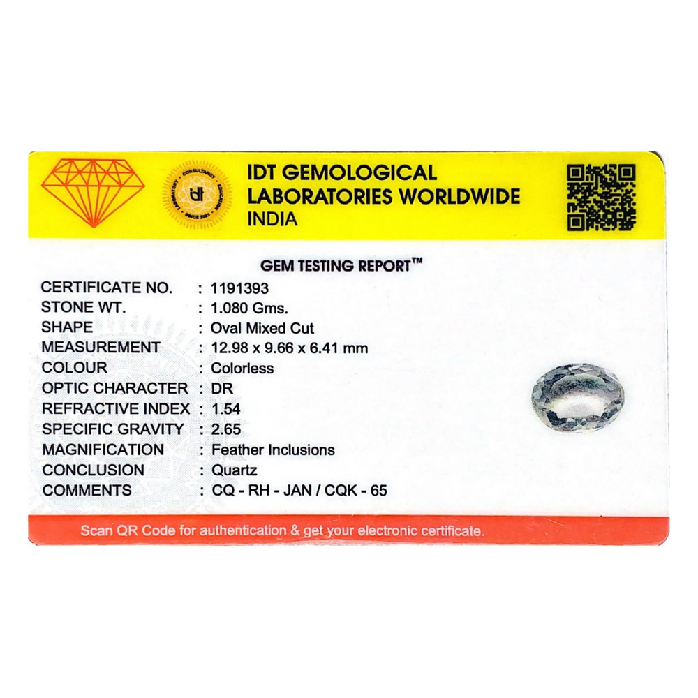 Crystal Quartz - 5.4 Carat