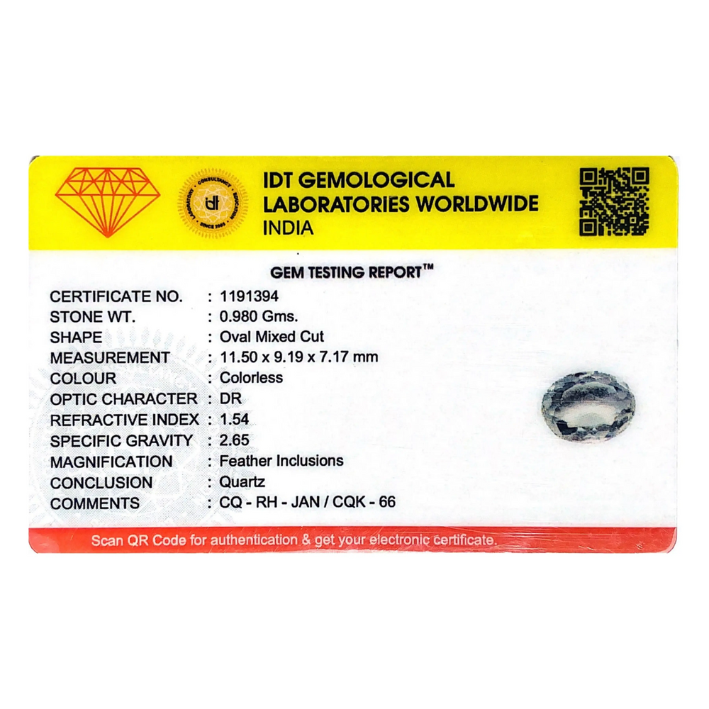 Crystal Quartz - 4.9 Carat