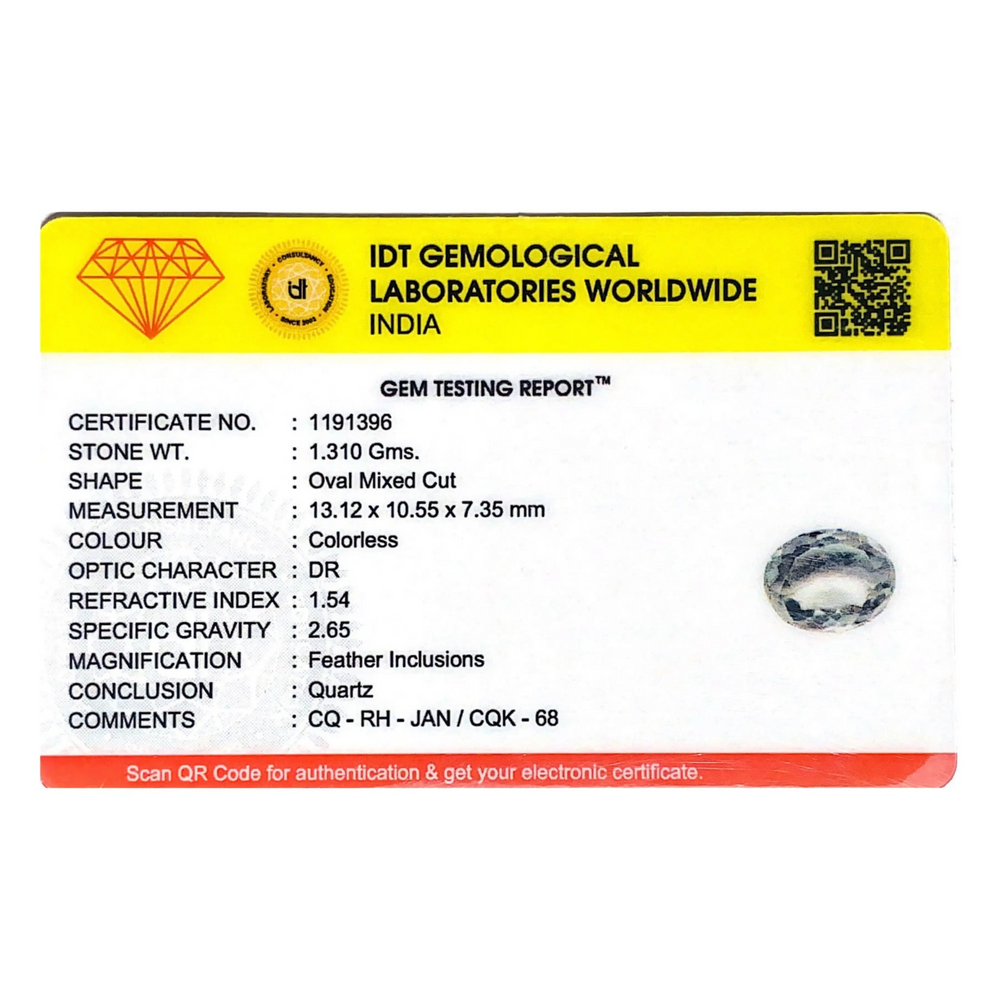 Crystal Quartz - 6.55 Carat