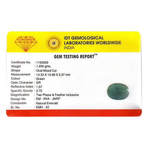 Emerald - 5.97 Carat - Pramogh