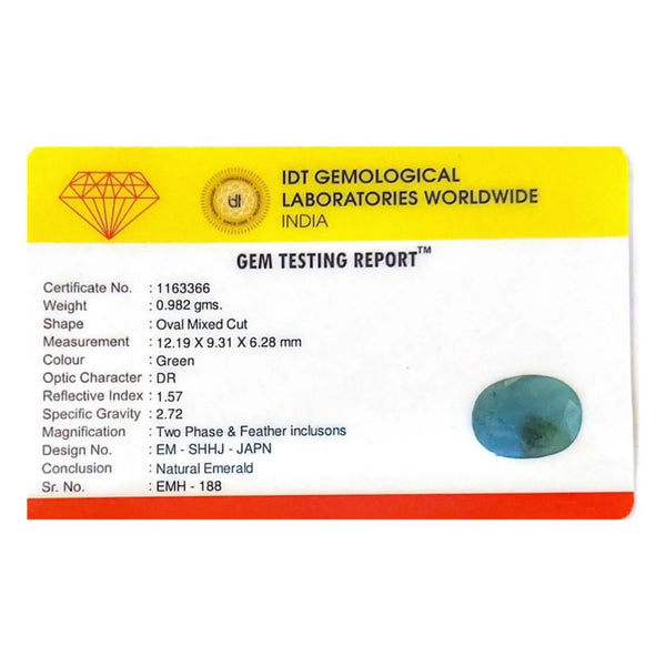 Emerald - 4.91 Carat - Pramogh