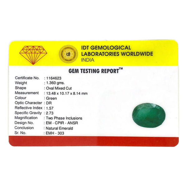 Zambian Emerald - 6.8 Carat - Pramogh