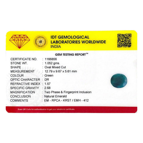Emerald - 5.26 Carat - Pramogh
