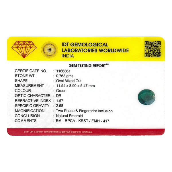 Emerald - 3.84 Carat - Pramogh