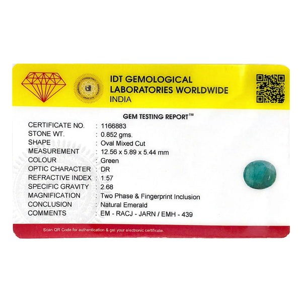 Emerald - 4.26 Carat - Pramogh