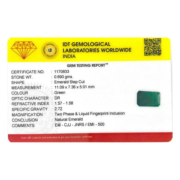 Emerald - 3.45 Carat - Pramogh