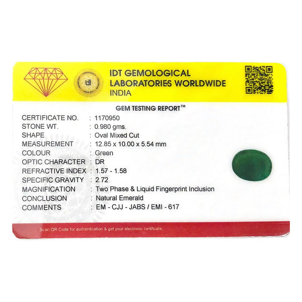 Emerald - 4.9 Carat - Pramogh