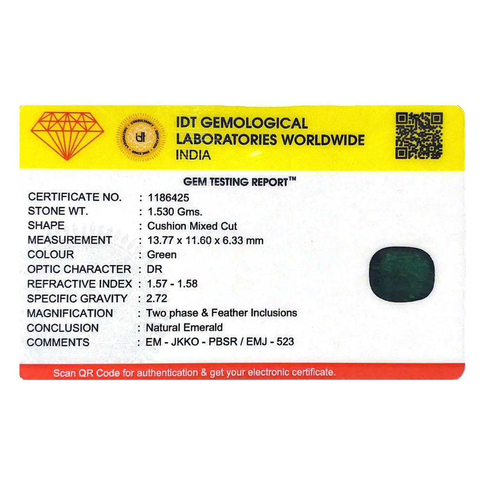 Zambian Emerald - 7.65 Carat - Pramogh