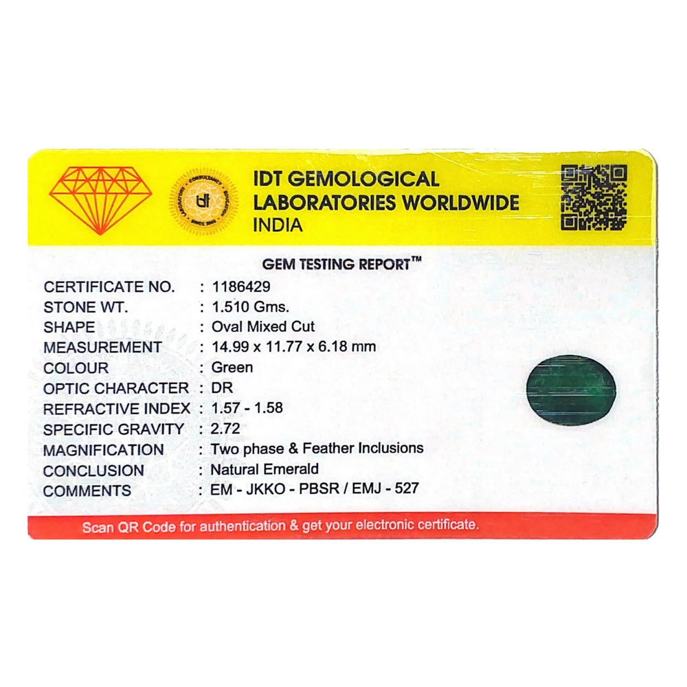 Zambian Emerald - 7.55 Carat - Pramogh