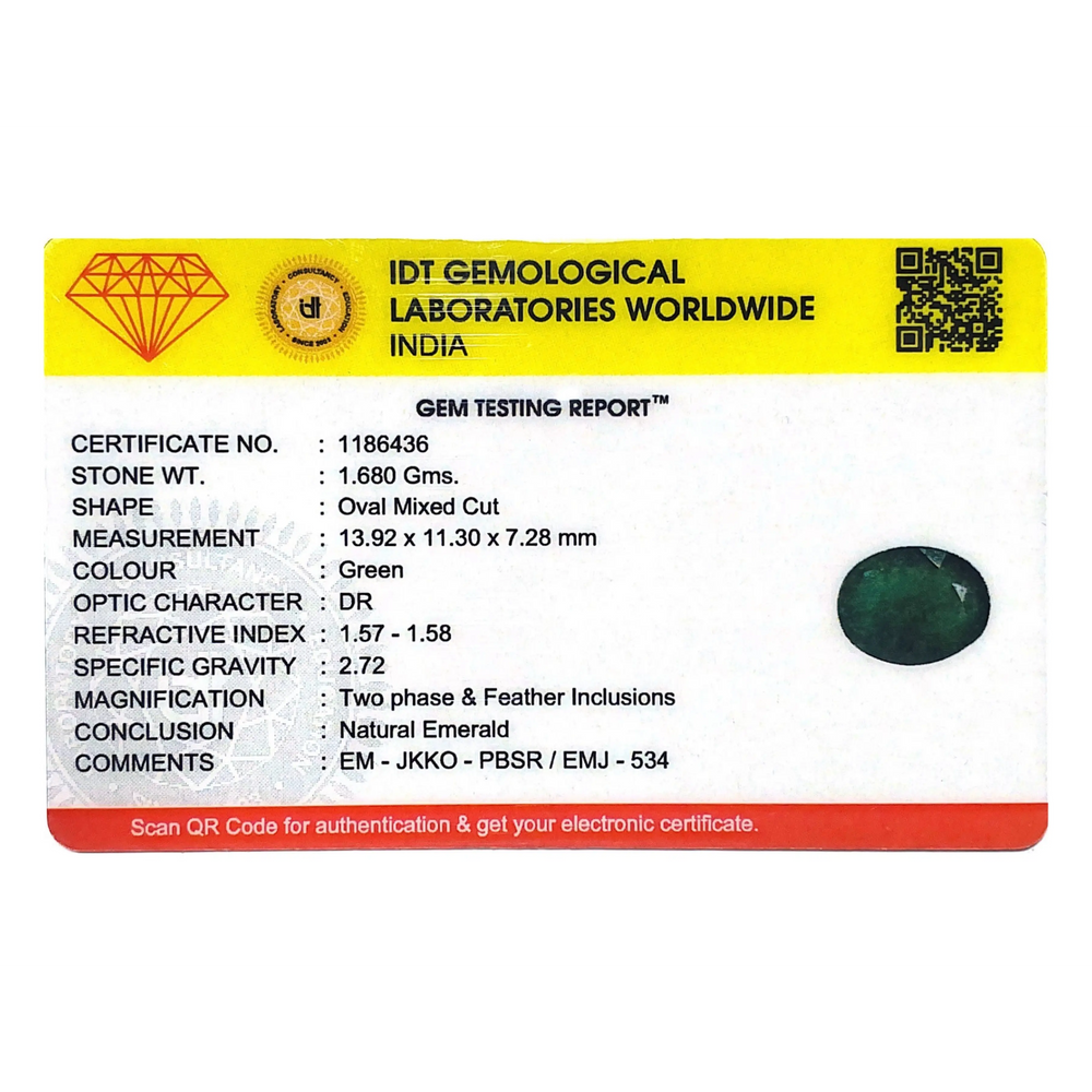 Zambian Emerald - 8.4 Carat - Pramogh