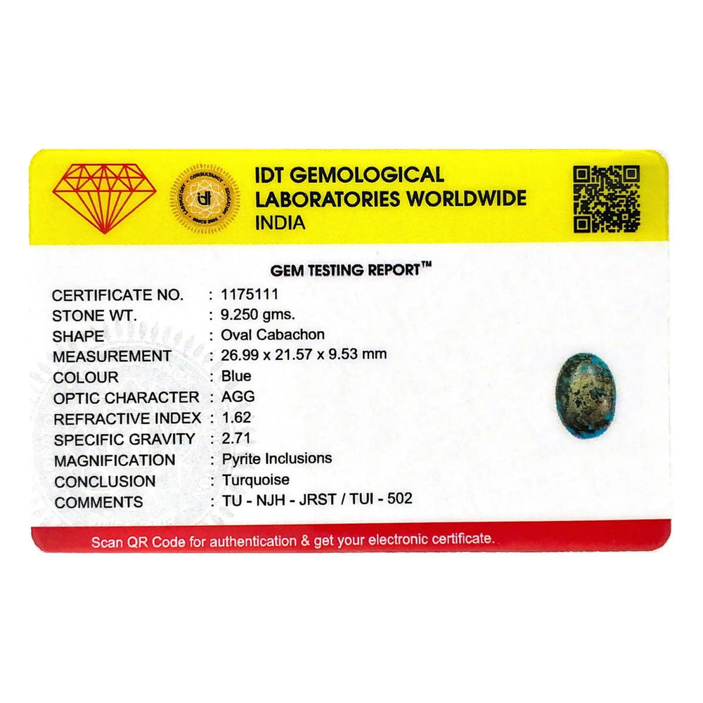 Irani Firoza - 46.25 Carat - Pramogh