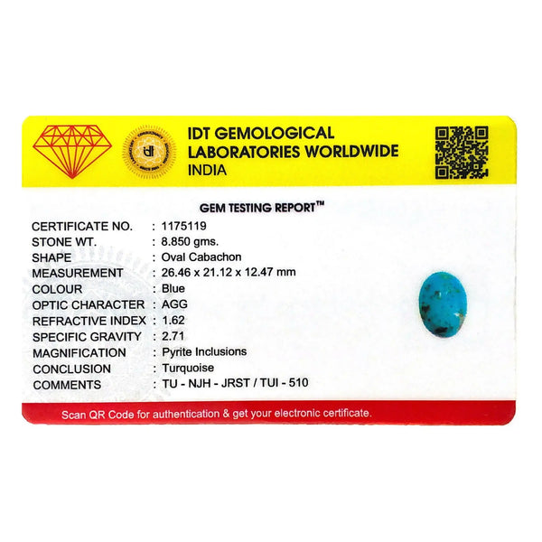 Irani Firoza - 44.25 Carat - Pramogh