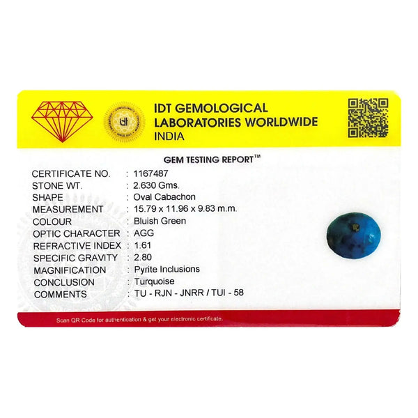 Irani Firoza - 13.15 Carat - Pramogh