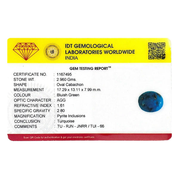 Irani Firoza - 14.8 Carat - Pramogh